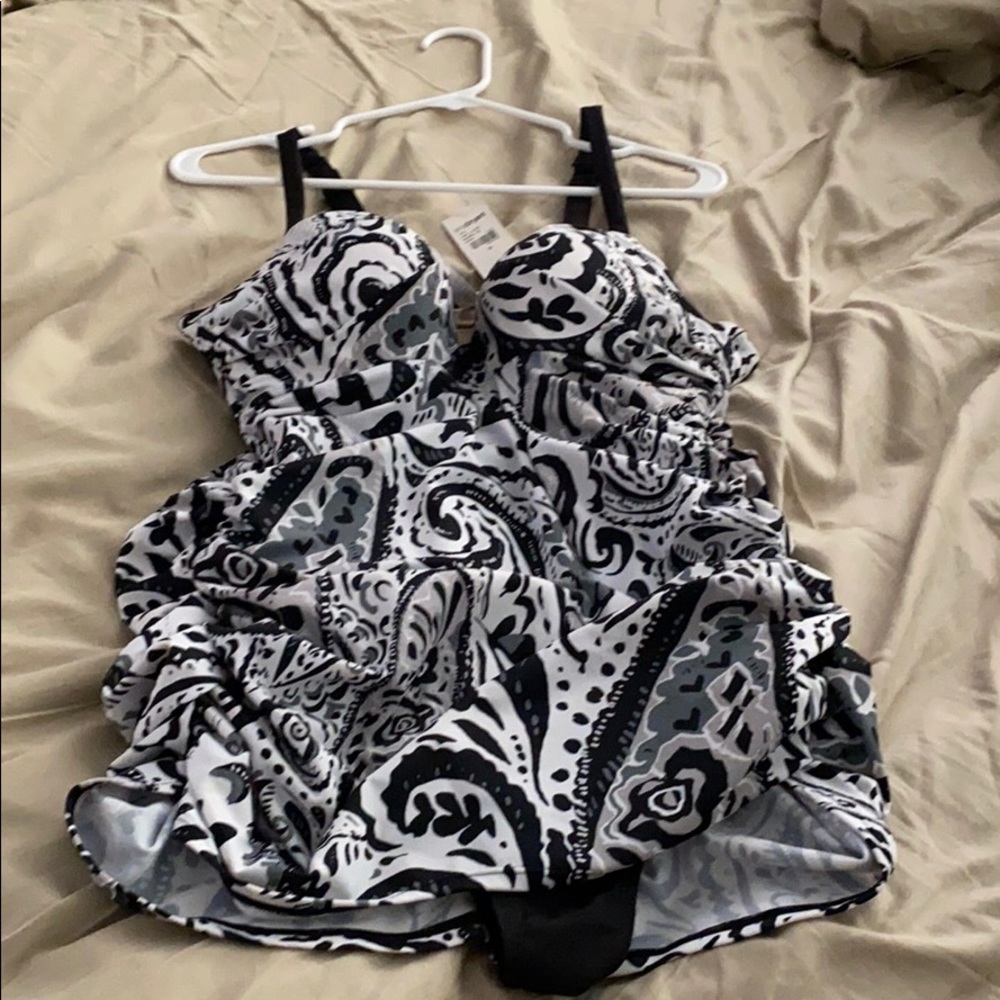 Lane Bryant 1-piece Tankini Swimsuit
